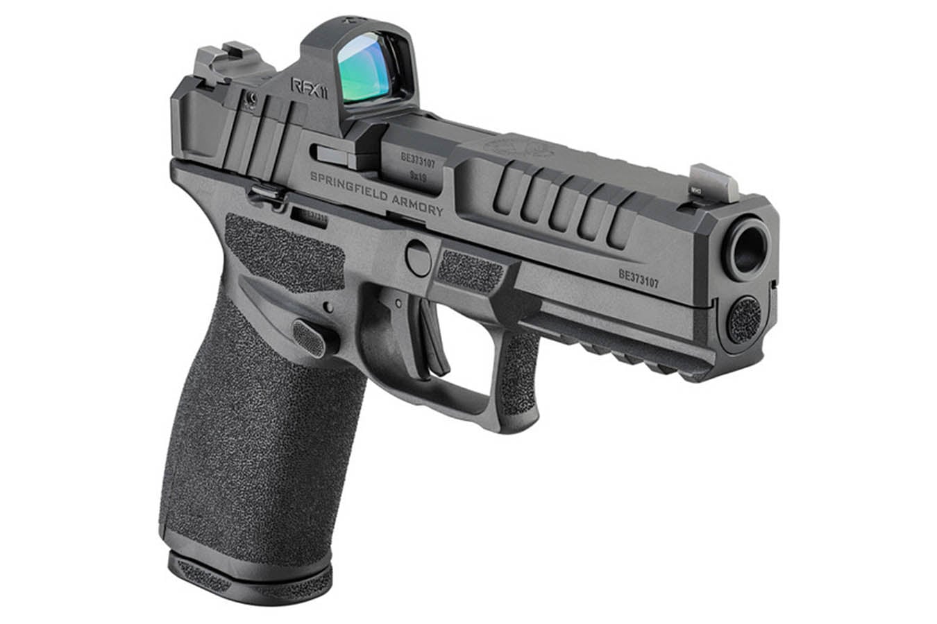 SPRINGFIELD Echelon 4.5F 9mm Firstline Gear Pac with Viridian RFX-11 Green Dot, Four Mags and Pistol Bag